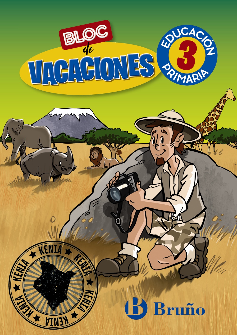 Portada del Libro Bloc De Vacaciones 3 (Educacion Primaria) de Vv.Aa. - 9788469630136