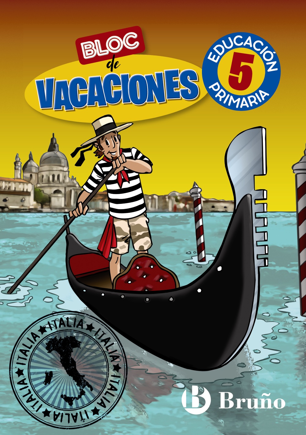 Portada del Libro Bloc De Vacaciones 5 (Educacion Primaria) de Vv.Aa. - 9788469630150