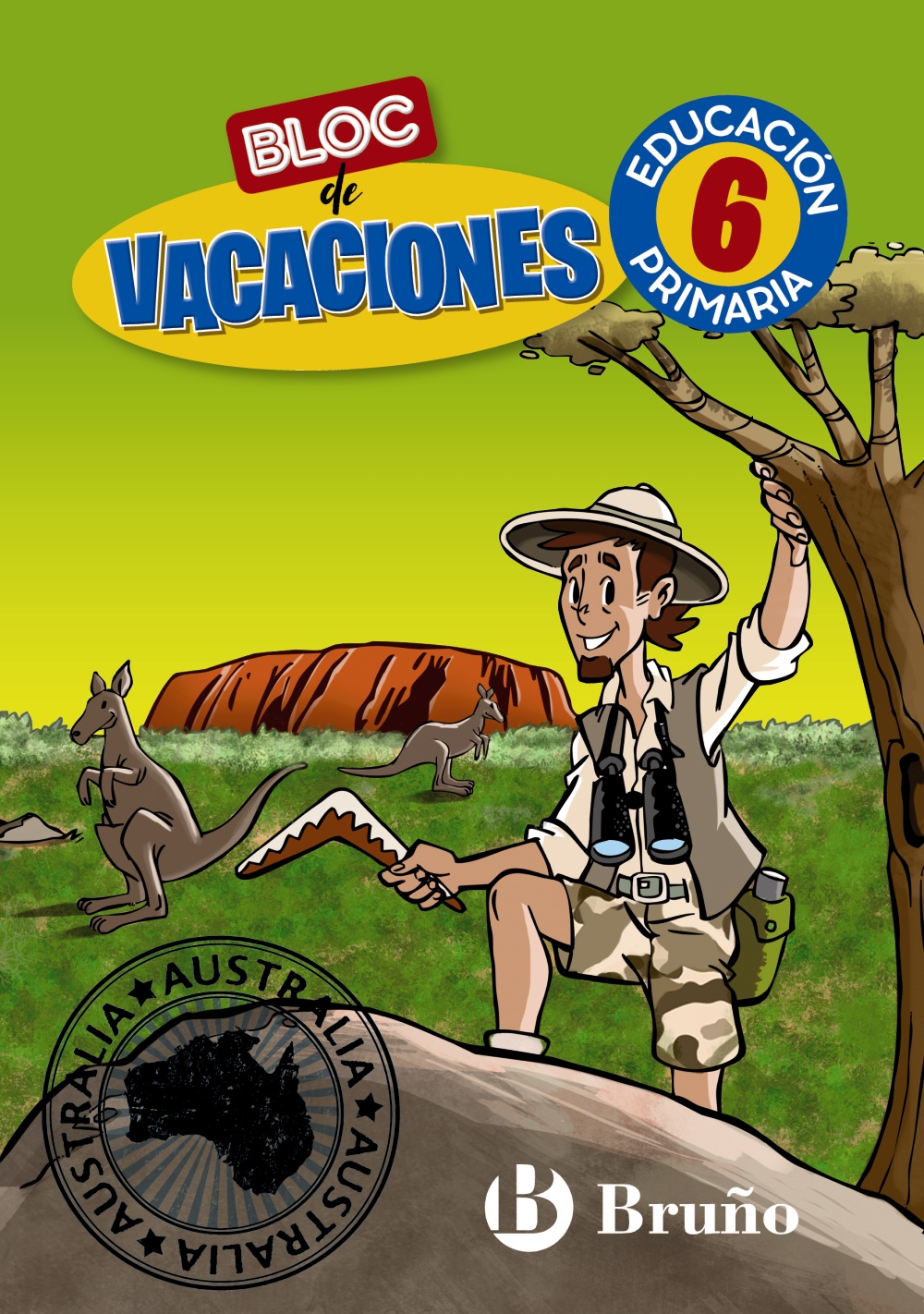 Portada del Libro Bloc De Vacaciones 6 (Educacion Primaria) de Vv.Aa. - 9788469630167