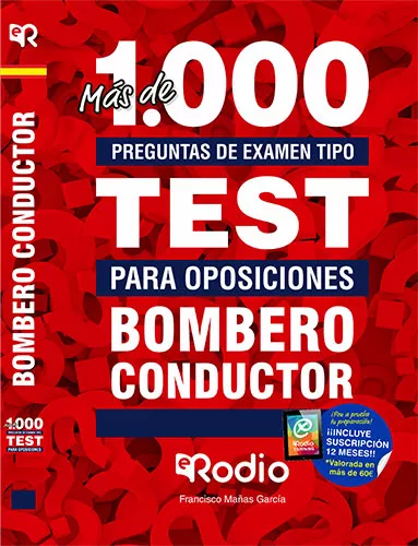 Portada del Libro Bombero Conductor: Más De Mil Preguntas De Examen Tipo Test Para Oposi de Vv.Aa. - 9788417439934
