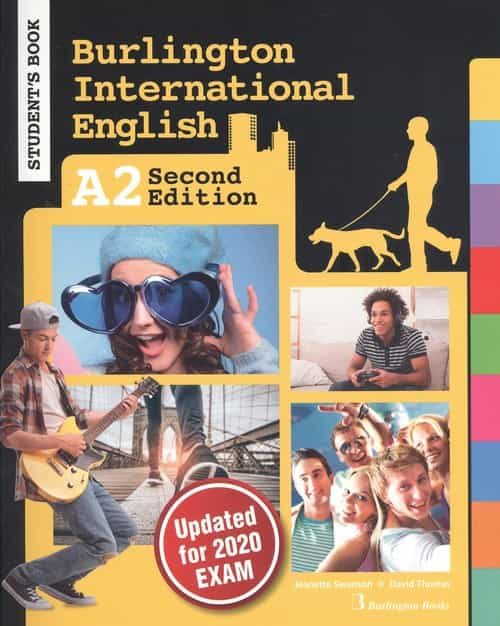 Portada del Libro Burlington International English A2 Student S Book 2ª Edition 2020 de Vv.Aa. - 9789925304974