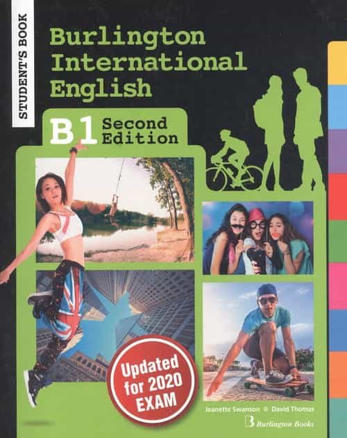 Portada del Libro Burlington International English B1 Students Book B 2º Edition 2020 de Vv.Aa. - 9789925305025