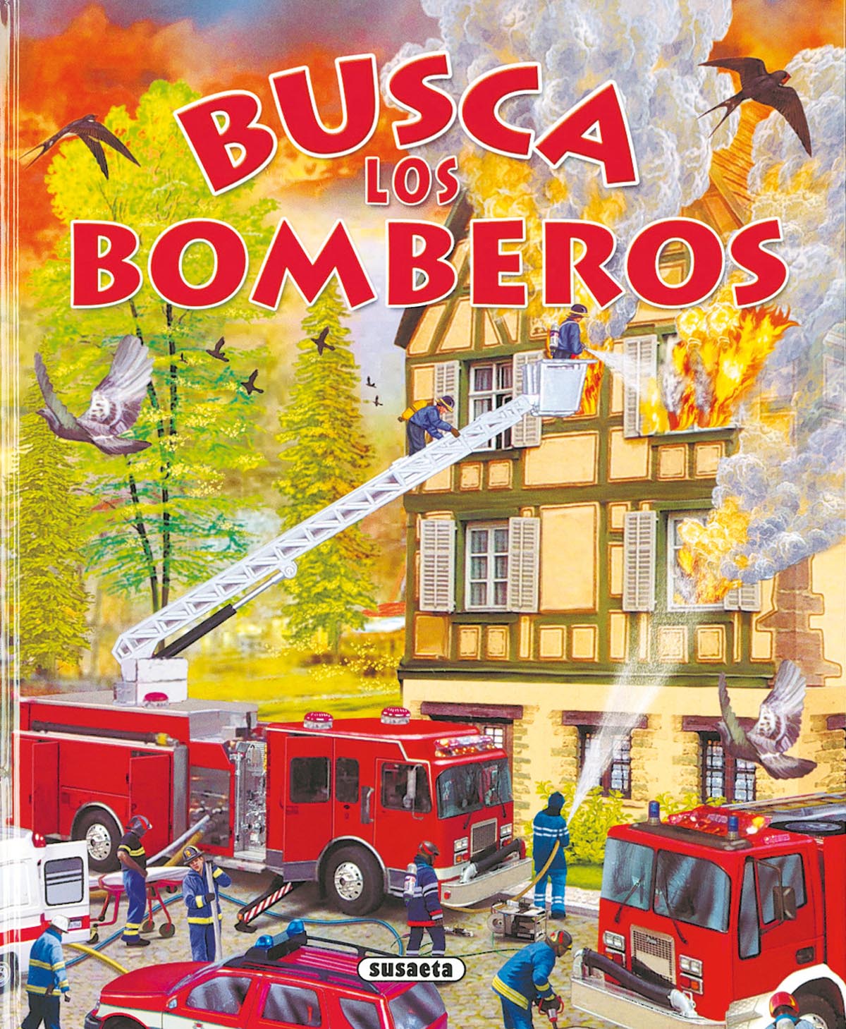 Portada del Libro Busca Los Bomberos de Vv.Aa. - 9788430561056