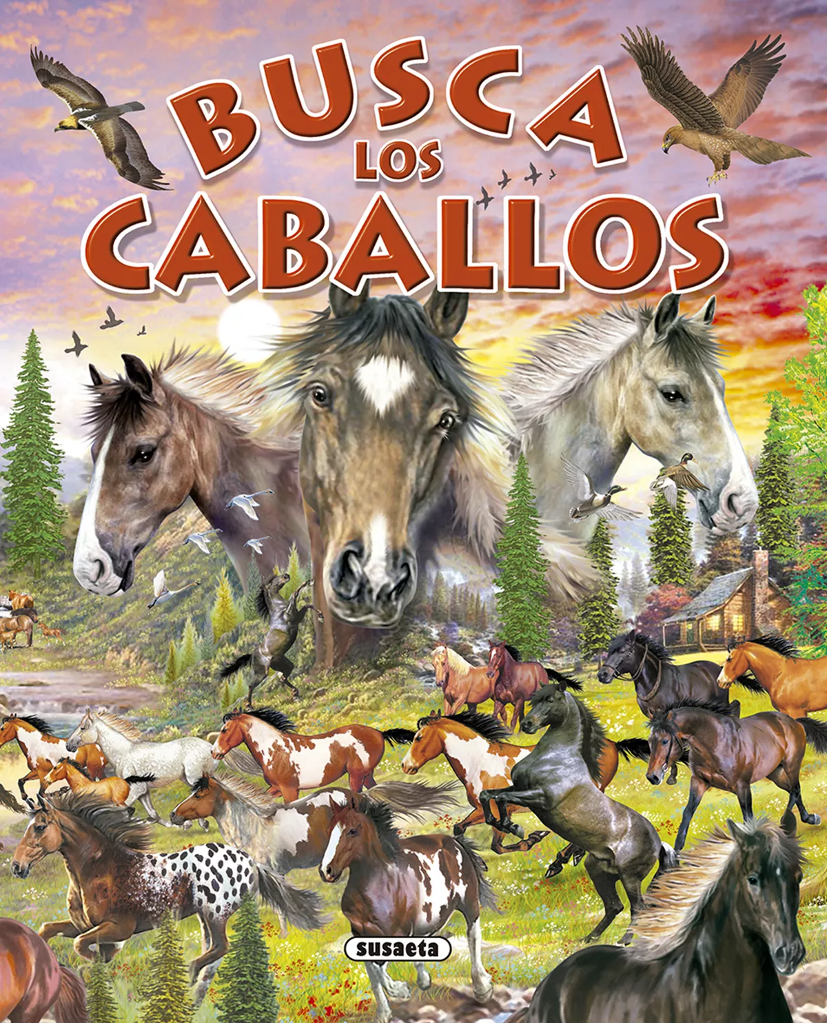 Portada del Libro Busca Los Caballos Y Ponis de Vv.Aa. - 9788430557998