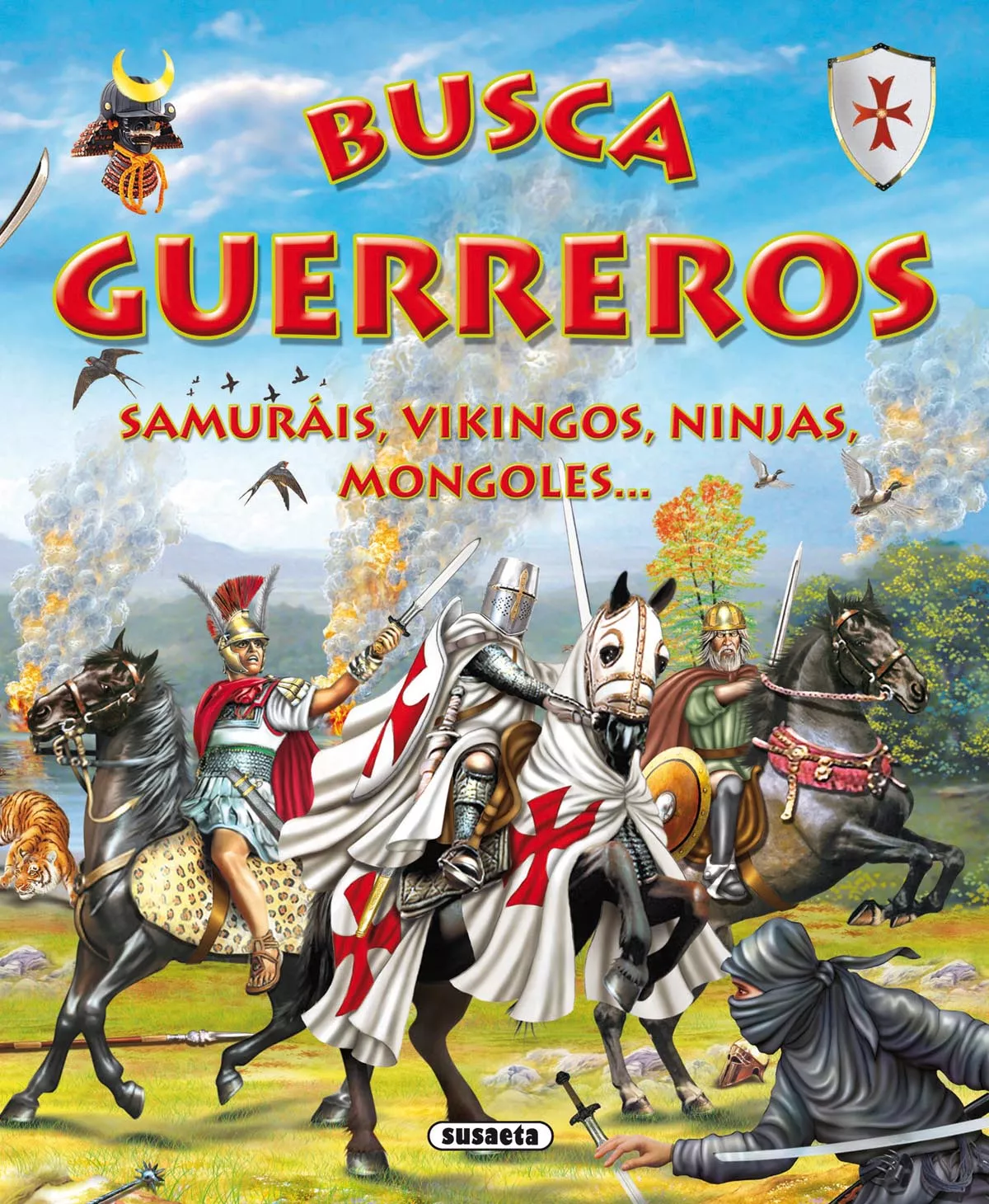 Portada del Libro Busca Los Guerreros de Vv.Aa. - 9788430571628