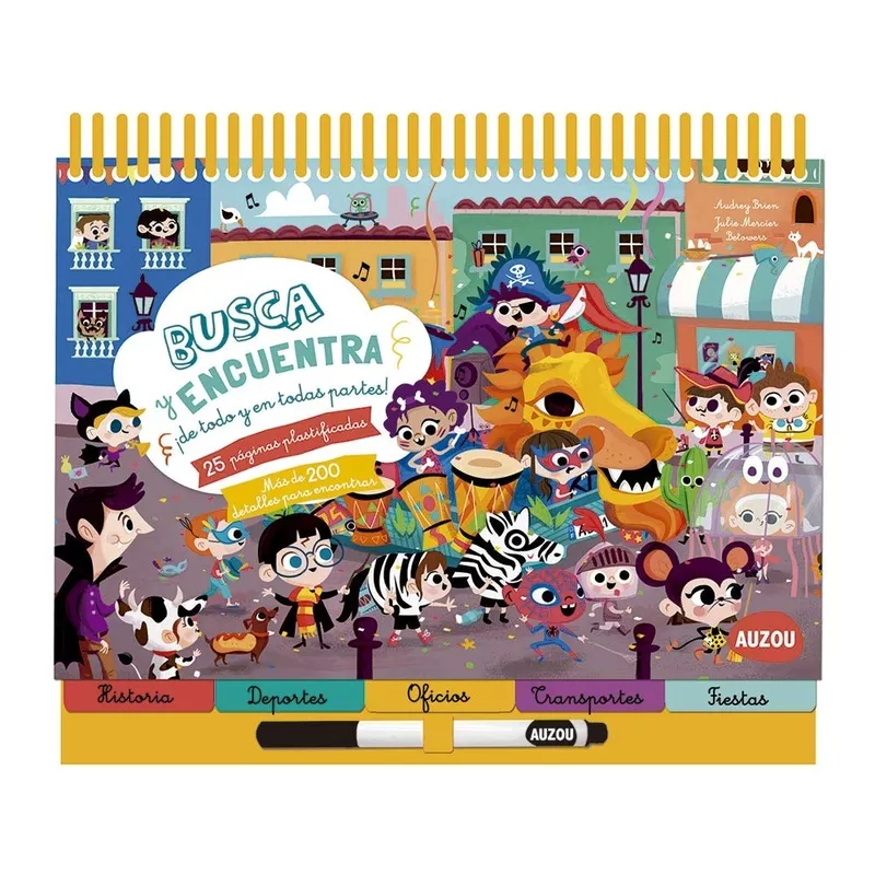 Portada del Libro Busca Y Encuentra De Todo En Todas Partes de Vv.Aa. - 9782733877654