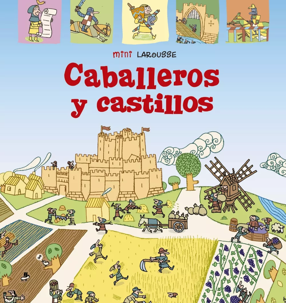 Portada del Libro Caballeros Y Castillos (3ª Ed.) (Mini Larousse) de Vv.Aa. - 9788417720988