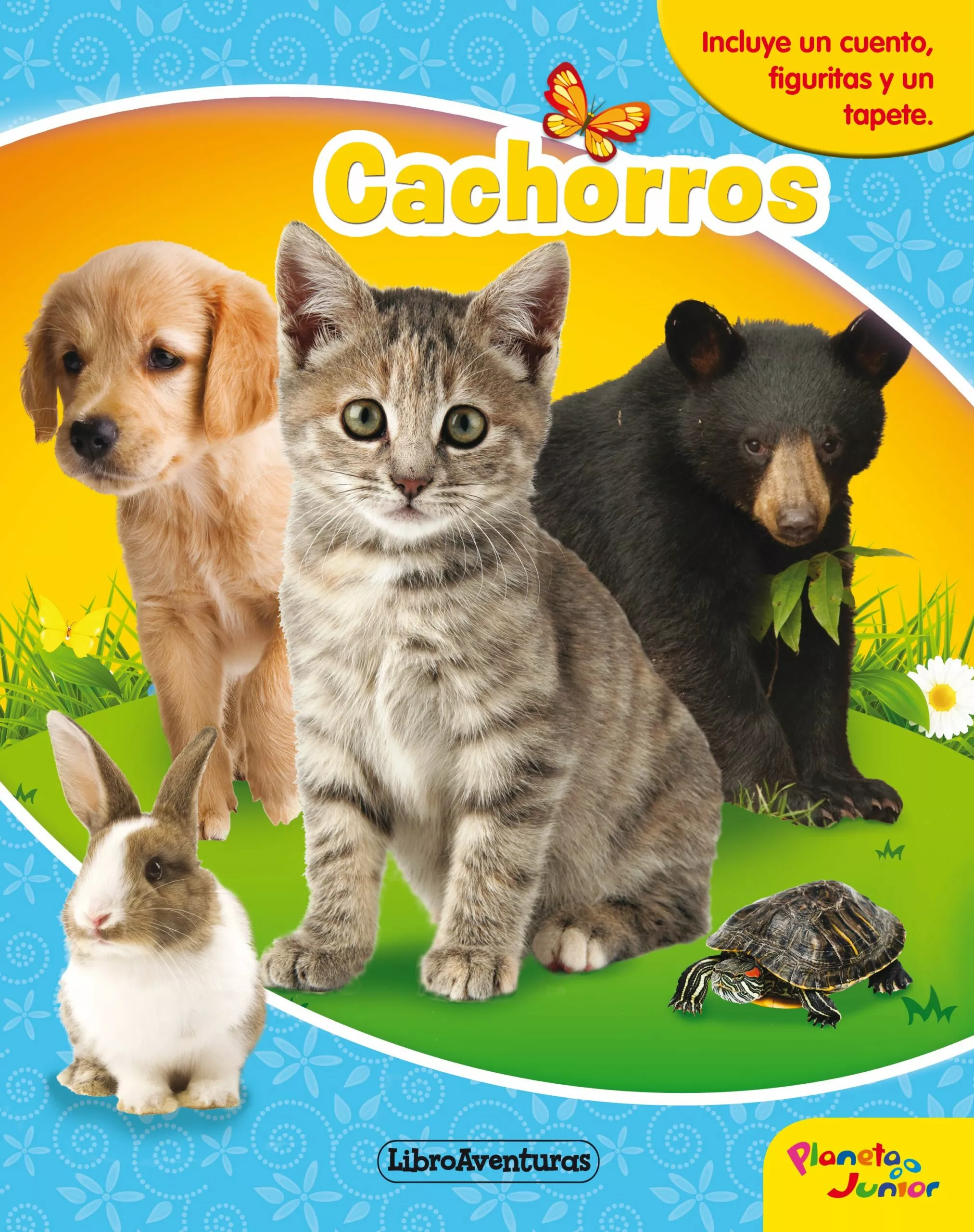 Portada del Libro Cachorros. Libroaventuras de Vv.Aa. - 9788408218135