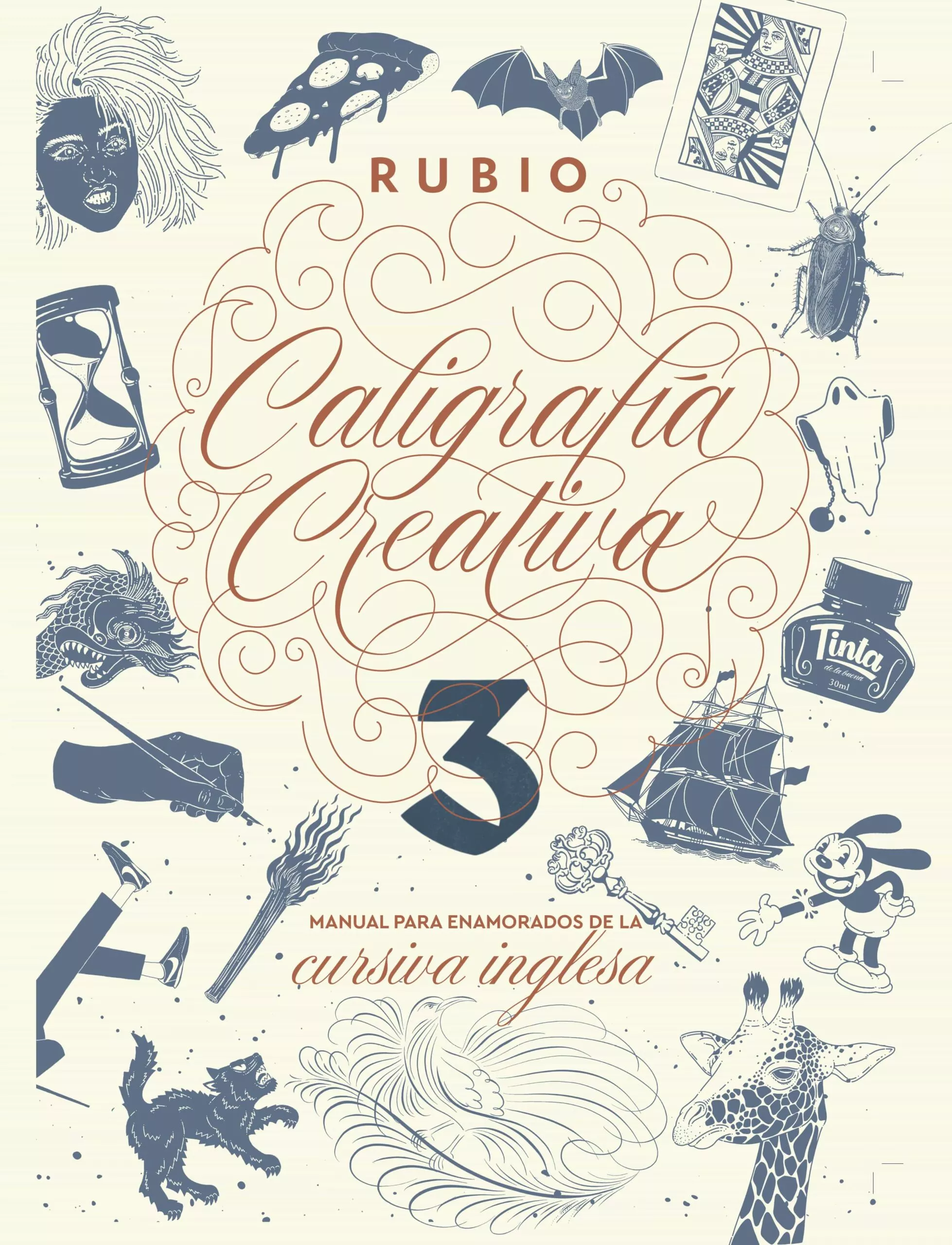 Portada del Libro Caligrafia Creativa 3: Manual Para Enamorados De La Cursiva Ingle Sa de Vv.Aa. - 9788494727597