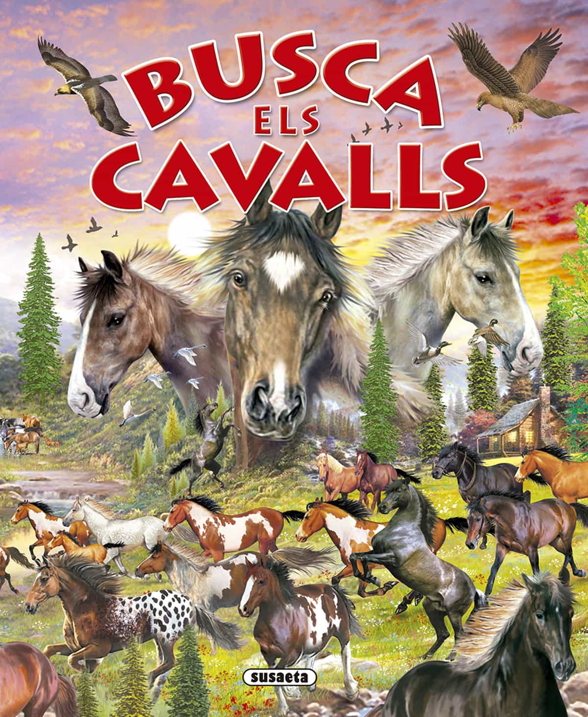 Portada del Libro Cavalls I Ponis (Busca Els...) de Vv.Aa. - 9788430559701