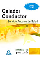 Portada del Libro Celadores Conductores Del Servicio Andaluz De Salud. Sas. Temario Y Te de Vv.Aa. - 9788466577847