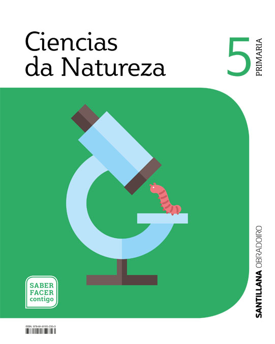 Portada del Libro Ciencias Da Natureza 5º Primaria (Galicia) Saber Facer Contigo de Vv.Aa. - 9788491852353