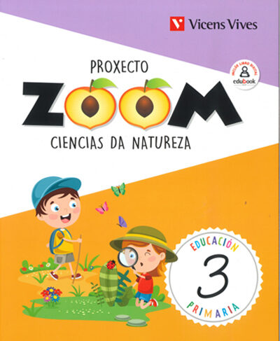 Portada del Libro Ciencias Da Natureza (P. Zoom) 3º Educacion Primaria Ed 2020 Galicia de Vv.Aa. - 9788468250717