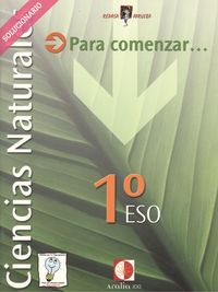 Portada del Libro Ciencias Naturales. 1º Eso. Solucionario de Vv.Aa. - 9788496547667