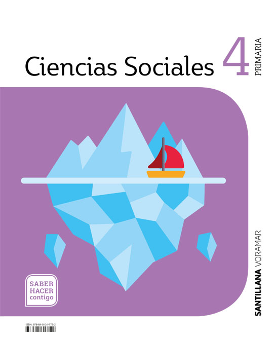 Portada del Libro Ciencias Sociales 4º Primaria Saber Hacer Contigo de Vv.Aa. - 9788491317722