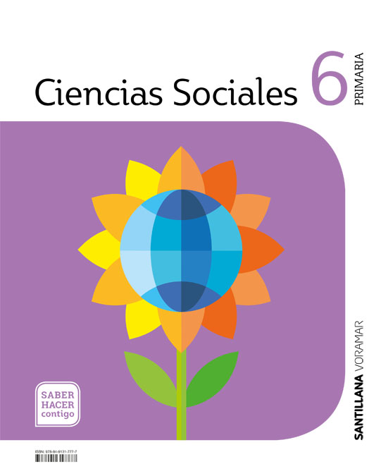 Portada del Libro Ciencias Sociales 6º Primaria Saber Hacer Contigo de Vv.Aa. - 9788491317777