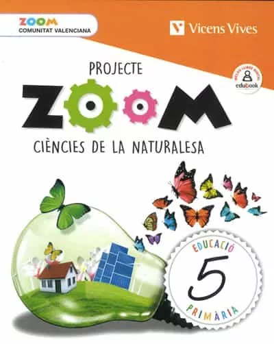 Portada del Libro Ciencies De La Naturalesa 5º Primaria (Zoom) Valencia de Vv.Aa. - 9788468262376