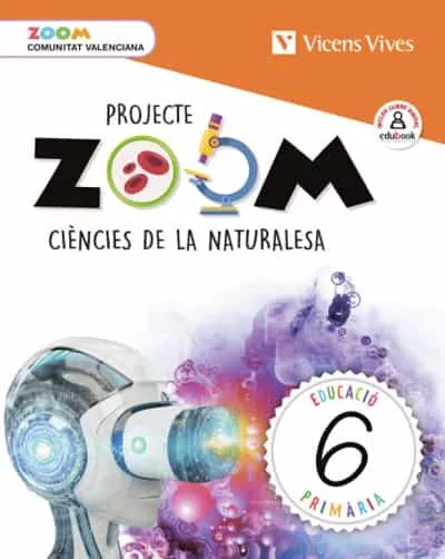 Portada del Libro Ciencies De La Naturalesa 6º Primaria (Zoom) Valencia de Vv.Aa. - 9788468262741