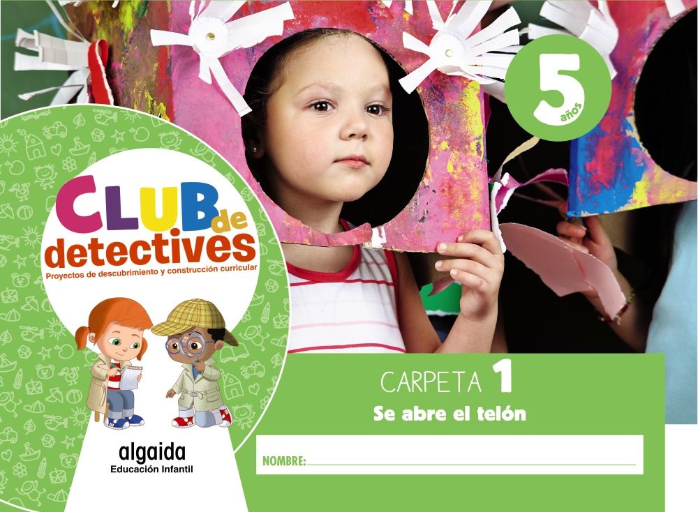 Portada del Libro Club De Detectives 5 Años. Carpeta 1. Se Abre El Telón1734 Andalucía / de Vv.Aa. - 9788491891727