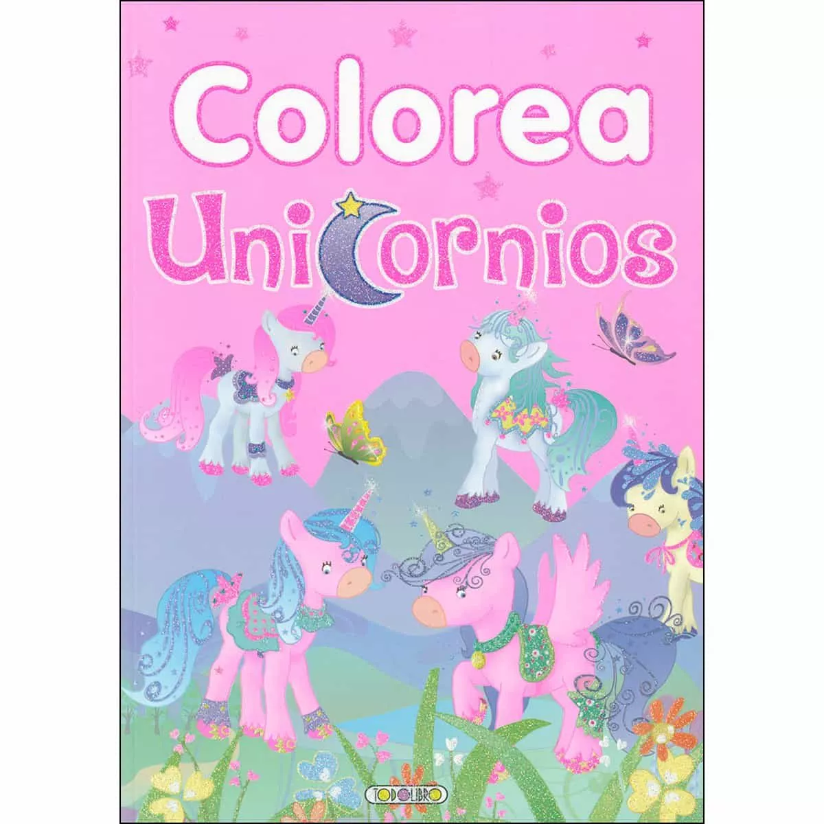 Portada del Libro Colorea Unicornios de Vv.Aa. - 9788417695156