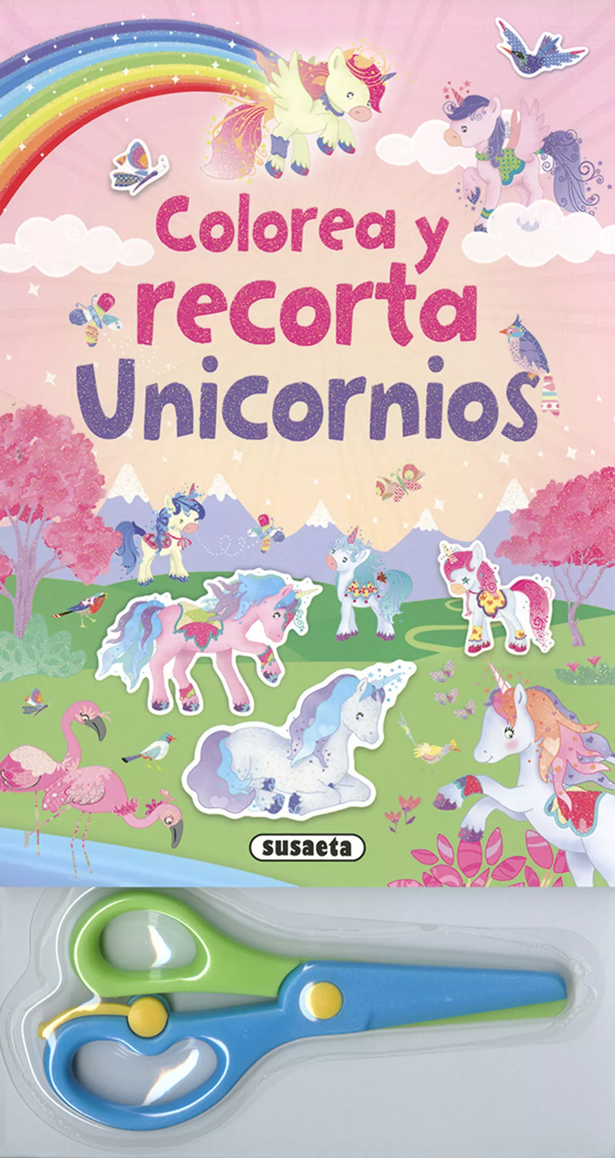Portada del Libro Colorea Y Recorta Unicornios (Ref. S3430001) de Vv.Aa. - 9788467769050