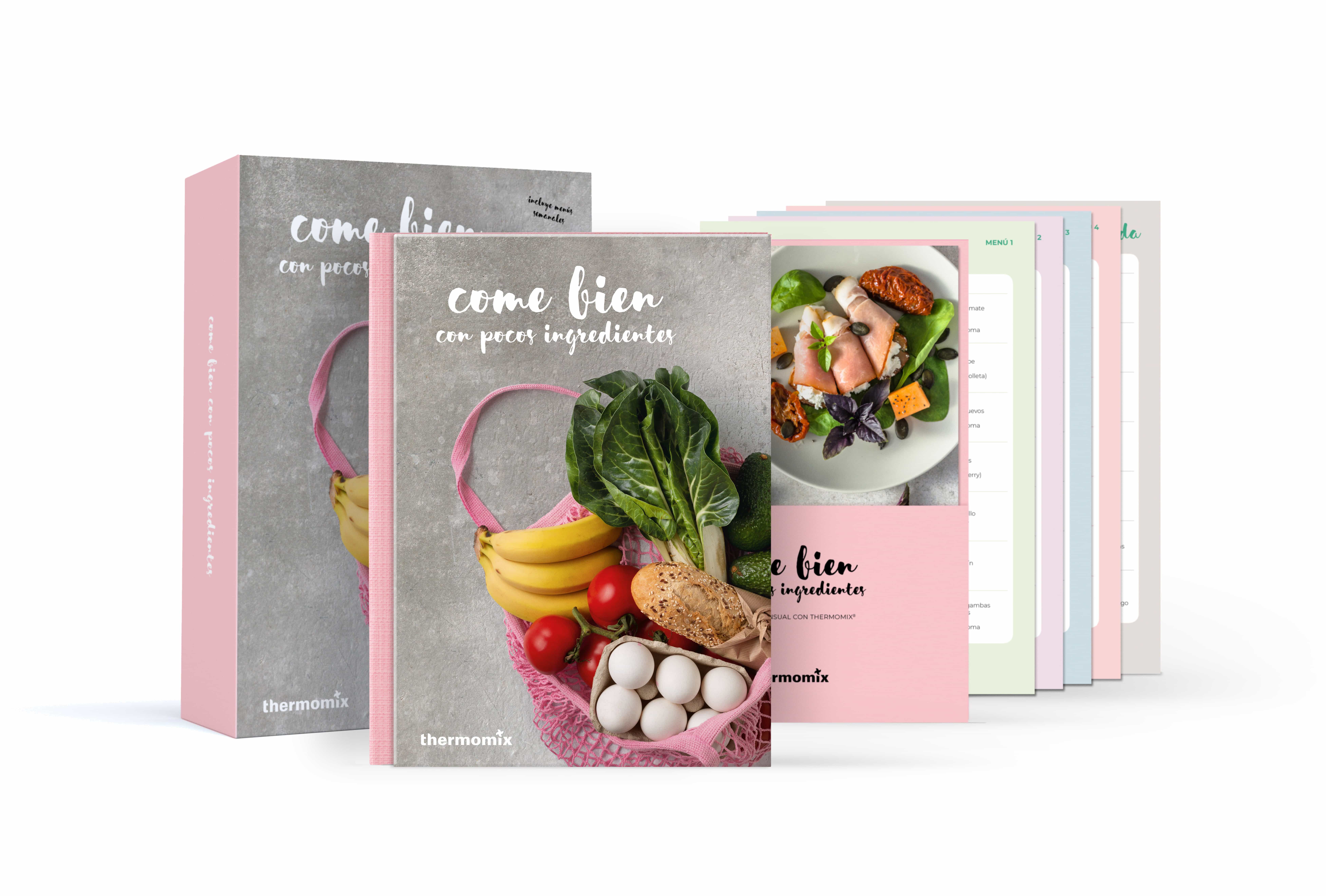 Portada del Libro Come Bien Con Pocos Ingredientes (Thermomix) de Vv.Aa. - 9788416902279