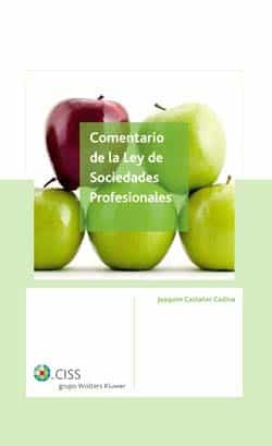 Portada del Libro Comentarios De La Ley Sociedades Profesionales de Vv.Aa. - 9788482356006