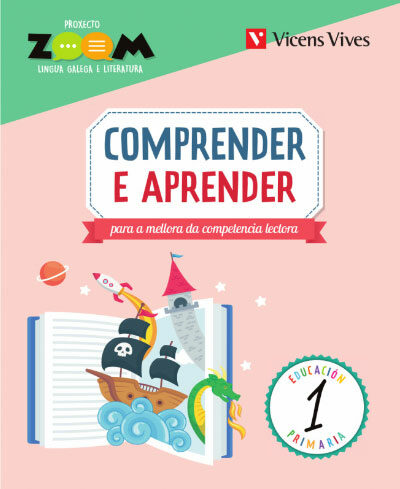 Portada del Libro Comprender E Aprender 1º Educacion Primaria (P. Zoom) Galicia de Vv.Aa. - 9788468232119