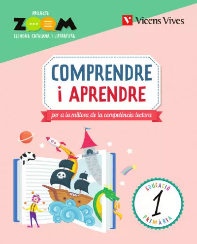 Portada del Libro Comprendre I Aprendre 1º Primaria (Zoom) de Vv.Aa. - 9788468267609