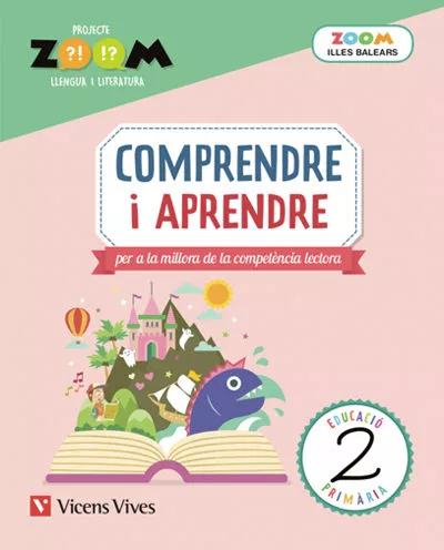 Portada del Libro Comprendre I Aprendre 2 Balears (Zoom) 2º Primaria de Vv.Aa. - 9788468243047