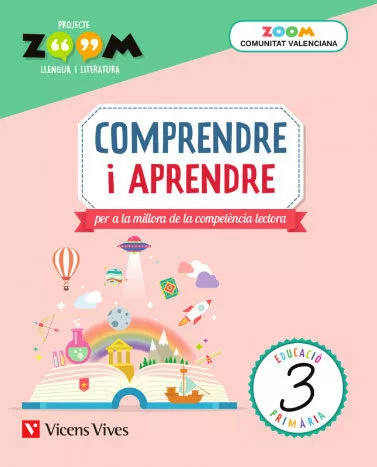 Portada del Libro Comprendre I Aprendre 3 Valencia (Zoom) Comunidad Valenciana de Vv.Aa. - 9788468270272