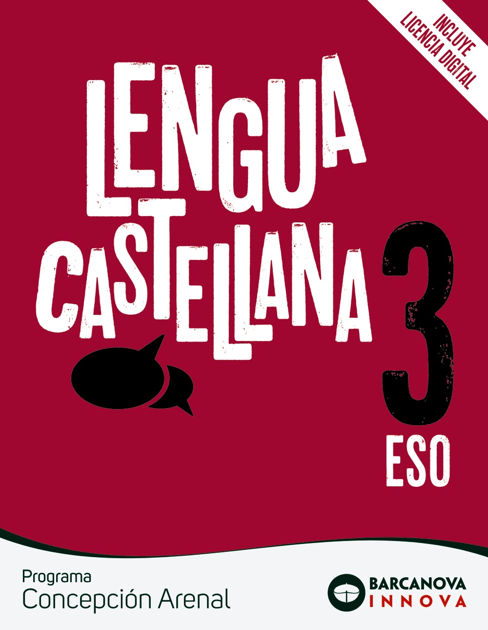 Portada del Libro Concepción Arenal 3º Eso. Lengua Castellana Innova (Catalunya / Illes de Vv.Aa. - 9788448950590
