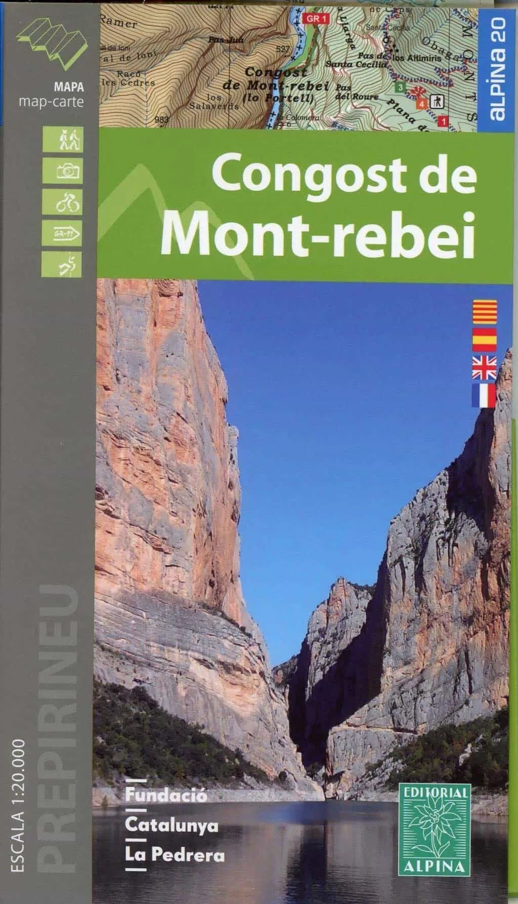 Portada del Libro Congost De Mont-Rebei de Vv.Aa. - 9788480908115