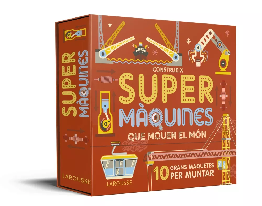 Portada del Libro Construeix Supermaquines Que Mouen El Mon de Vv.Aa. - 9788417720391