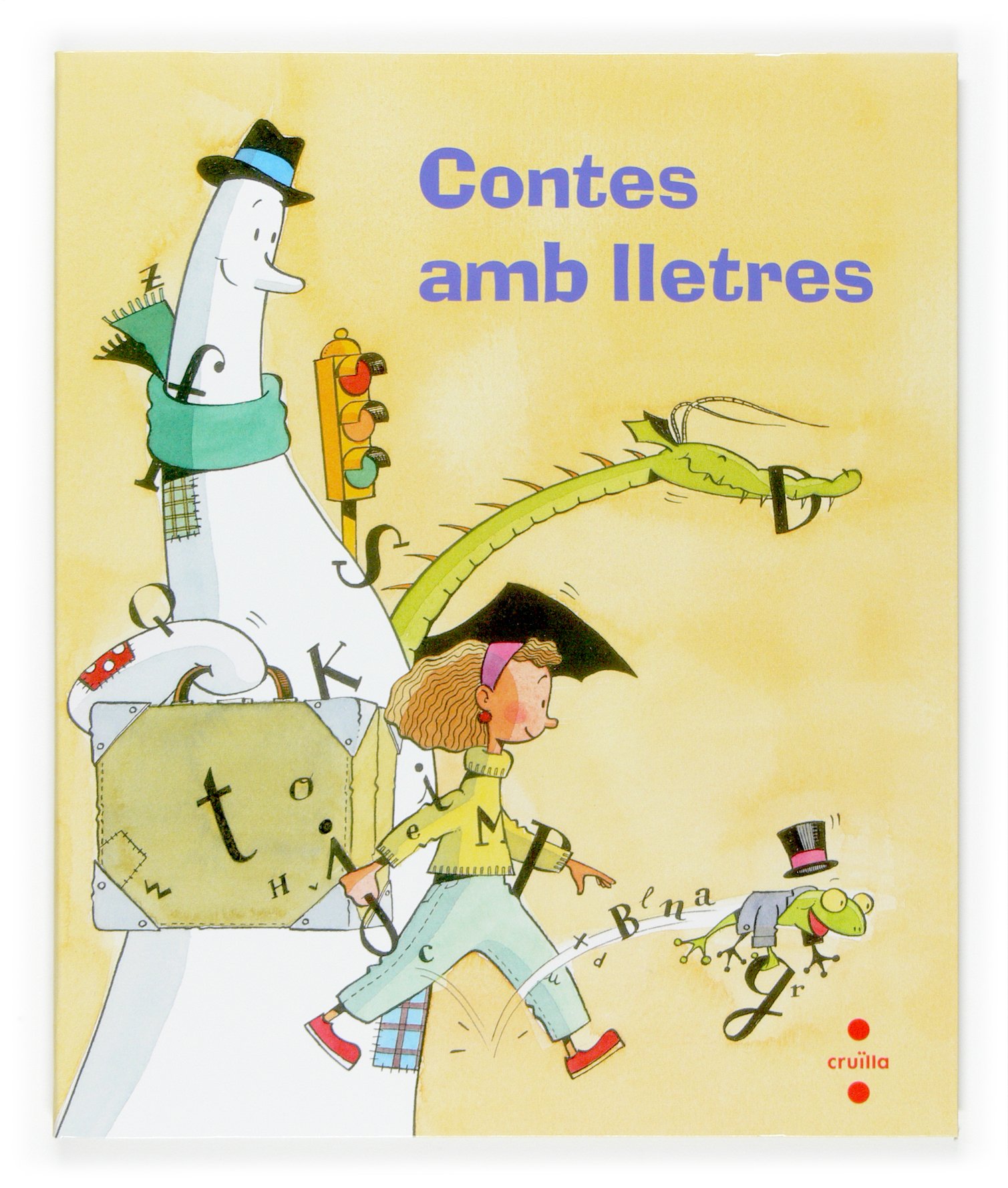 Portada del Libro Contes Amb Lletres 1Er Primaria Cicle Inicial de Vv.Aa. - 9788466116022