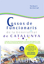 Portada del Libro Cossos De Funcionaris De La Generalitat De Catalunya: Temari Gene Ral. de Vv.Aa. - 9788466576222