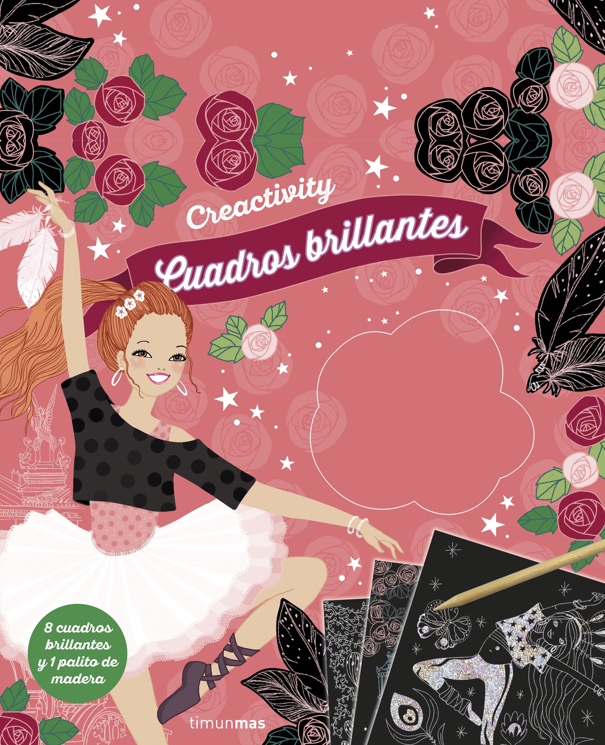 Portada del Libro Creactivity. Danza. Cuadros Brillantes Para Rascar de Vv.Aa. - 9788408225706