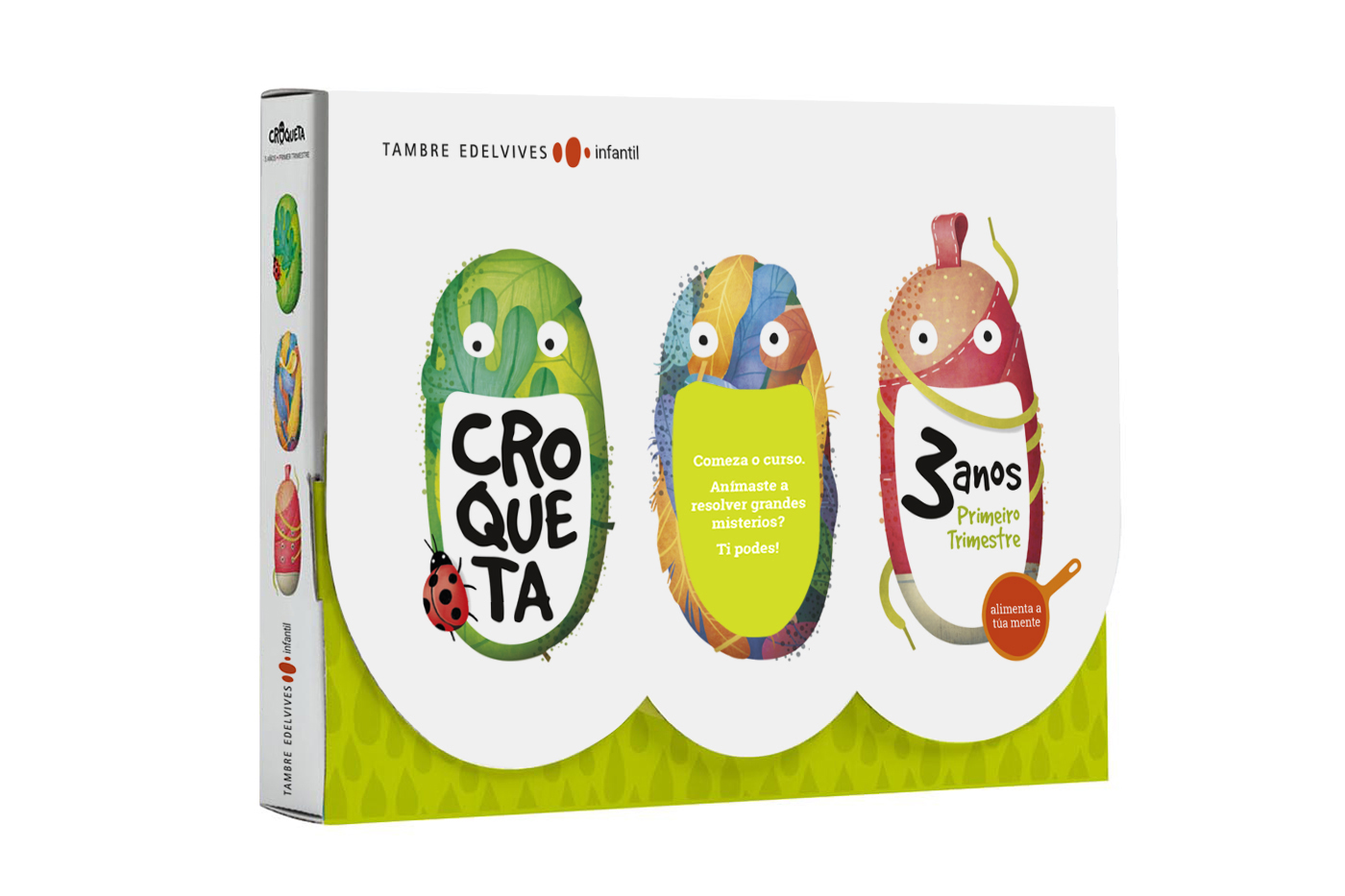 Portada del Libro Croqueta 3 Anos 1º Trimestre de Vv.Aa. - 9788490463758