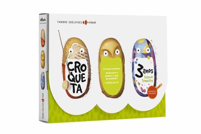 Portada del Libro Croqueta 3 Anos 2º Trimestre de Vv.Aa. - 9788490463765