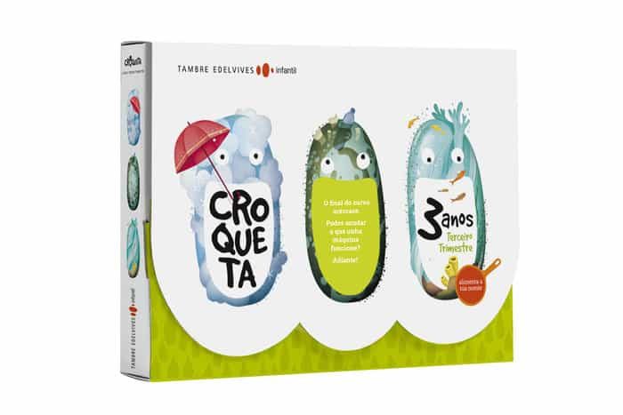 Portada del Libro Croqueta 3 Anos 3º Trimestre de Vv.Aa. - 9788490463772