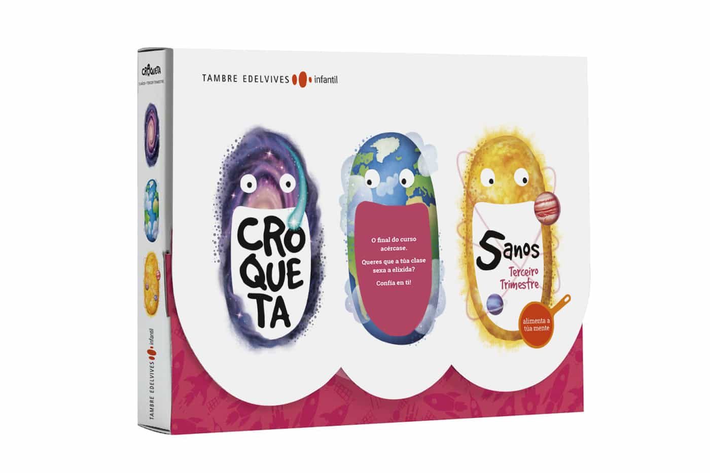 Portada del Libro Croqueta 5 Anos 3º Trimestre de Vv.Aa. - 9788490463956