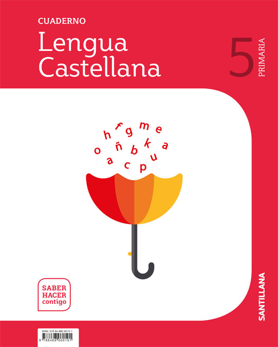 Portada del Libro Cuaderno De Lengua 5º Primaria Saber Hacer Contigo de Vv.Aa. - 9788468060101