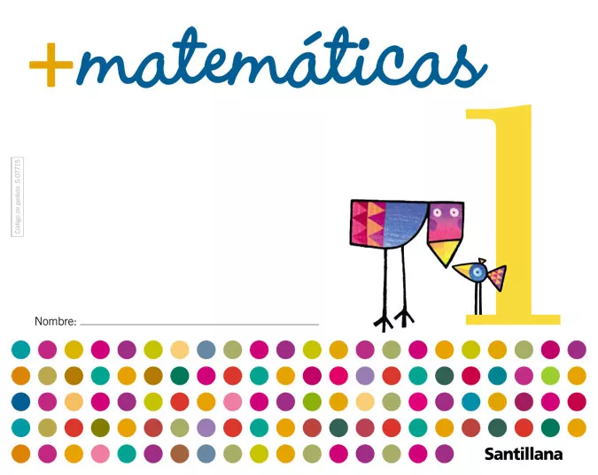 Portada del Libro Cuaderno De Matematicas 1 (Educacion Infantil) de Vv.Aa. - 9788429407716