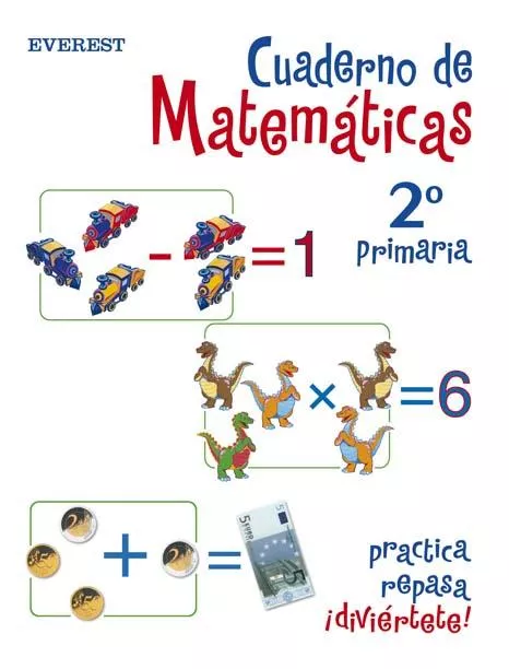 Portada del Libro Cuaderno De Matematicas 2 (Educacion Primaria 1Er Ciclo2º Curso ) de Vv.Aa. - 9788424109622