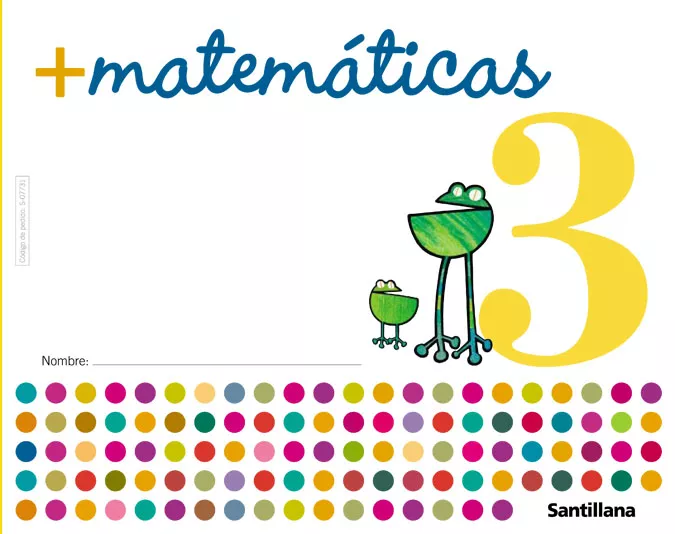 Portada del Libro Cuaderno De Matematicas 3 (Educacion Infantil) de Vv.Aa. - 9788429407730