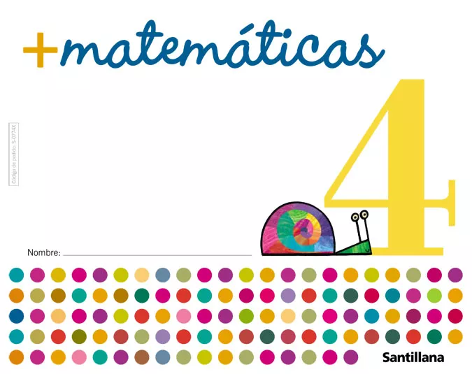 Portada del Libro Cuaderno De Matematicas 4 (Educacion Infantil) de Vv.Aa. - 9788429407747