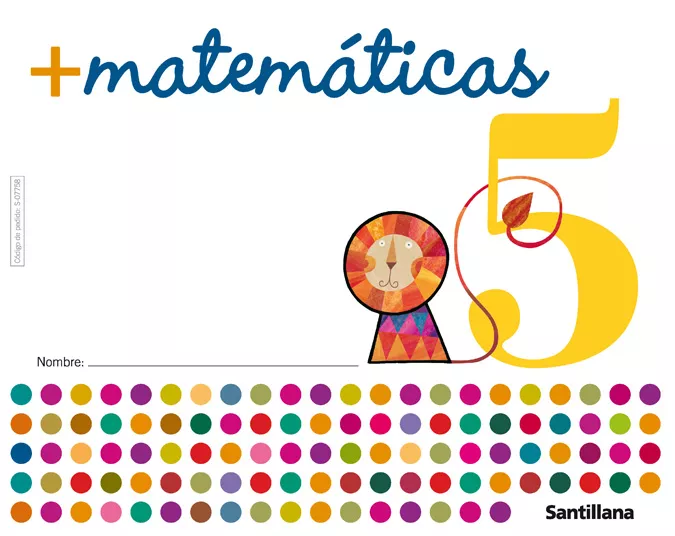 Portada del Libro Cuaderno De Matematicas 5 (Educacion Infantil) de Vv.Aa. - 9788429407754