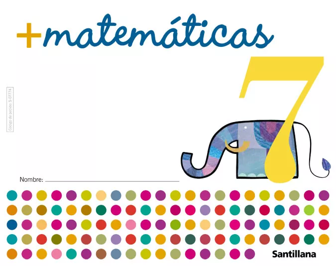 Portada del Libro Cuaderno De Matematicas 7 (Educacion Infantil) de Vv.Aa. - 9788429407778