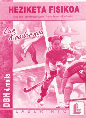Portada del Libro Cuaderno Ed.Fisica (Eusk) 4º Eso de Vv.Aa. - 9788484831204