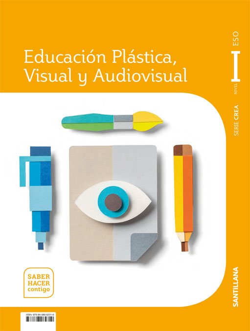 Portada del Libro Cuaderno Educación Plástica Visual Y Audiovisual Serie Crea Nivel I (1 de Vv.Aa. - 9788468062310